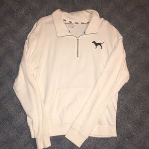 Pink, quarter zip!